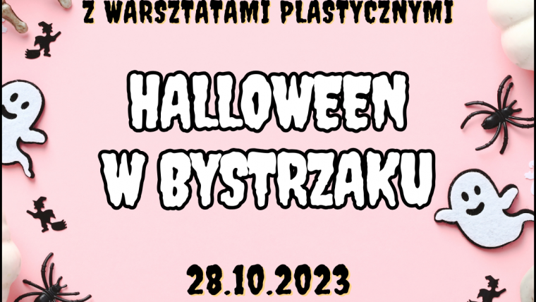 Halloween w Bystrzaku w Szczecinie – Wesoła zabawa z warsztatami plastycznymi dla dzieci w wieku 5-10 lat